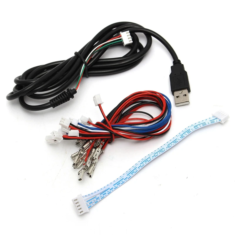 Рукоятка сделай сам аркадный набор запасная часть USB кабель плата кодировщика PC