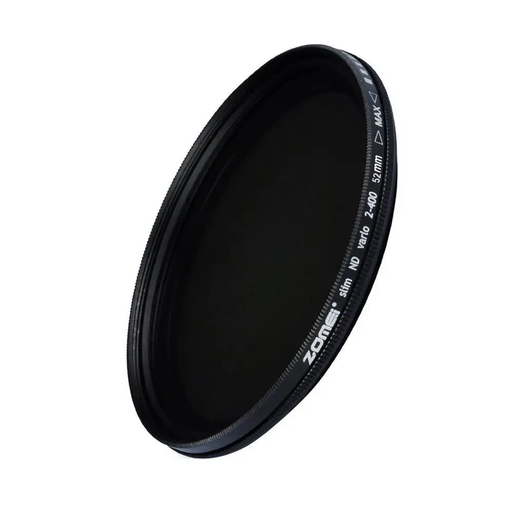 ZOMEI Glass Slim ND2 400 нейтральная плотность фейдер переменный ND фильтр Регулируемый для