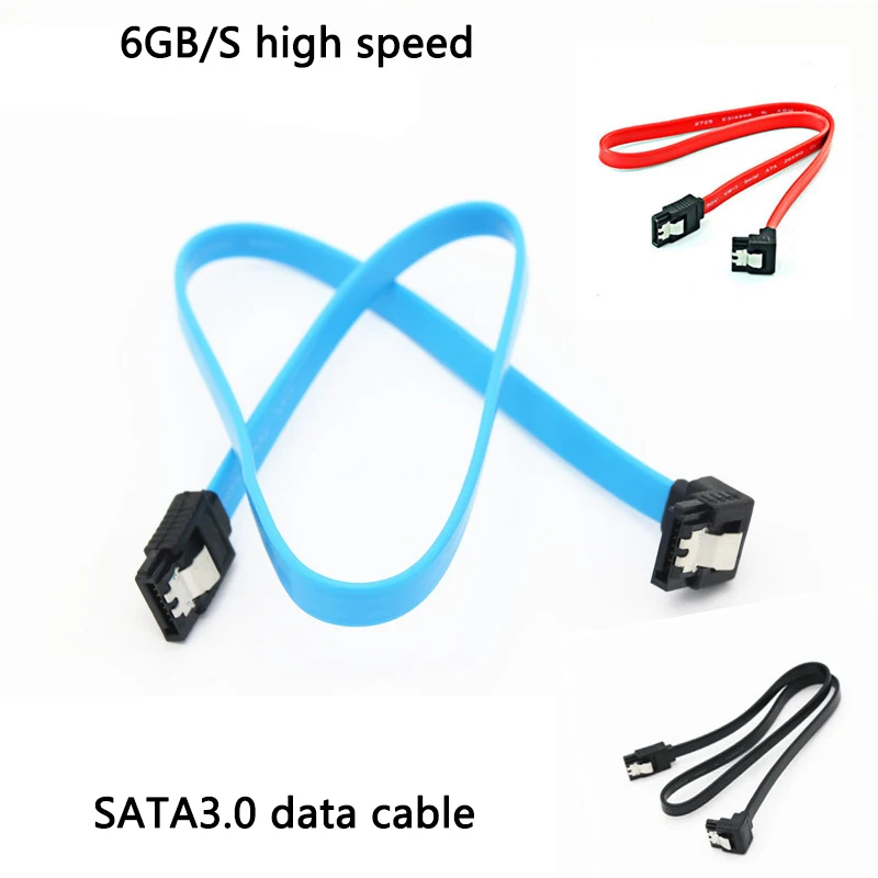 50 см SATA 3 0 кабель провода Компьютерные кабели Разъемы 6 ГБ/сек. адаптеров шнур для