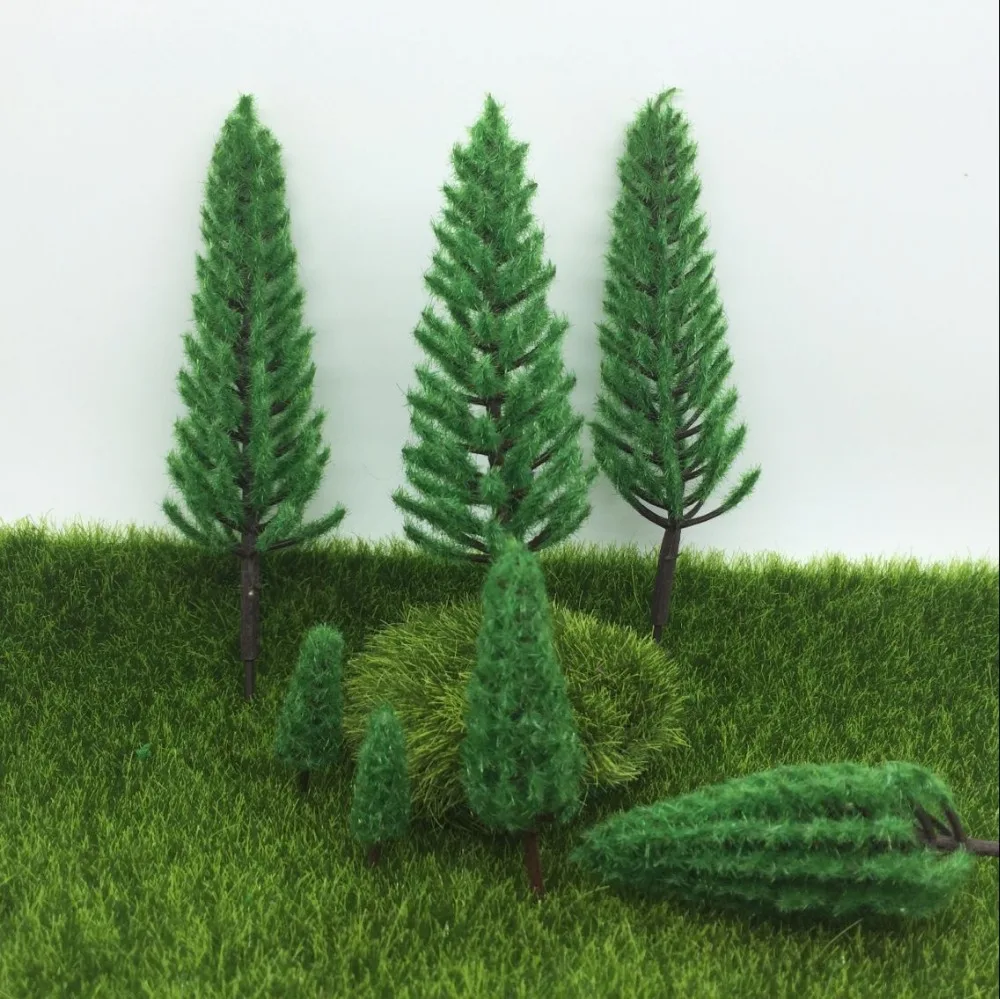 2017 Топ моды Горячая продажа 10 шт Масштаб модель мини материал пейзаж архитектура