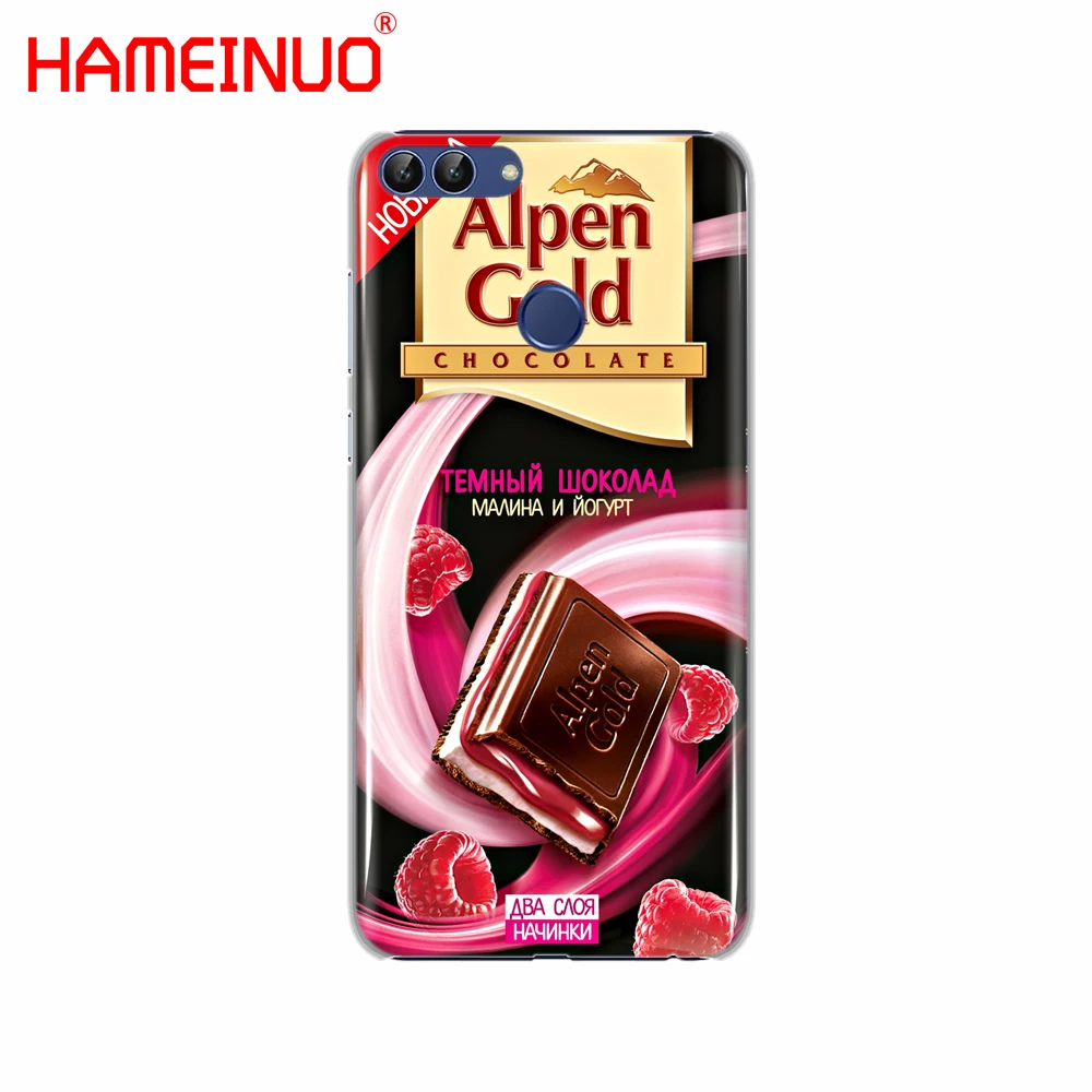 HAMEINUO alenka bar wonka чехол для сотового телефона с шоколадной надписью nutella huawei Honor 7C Y5