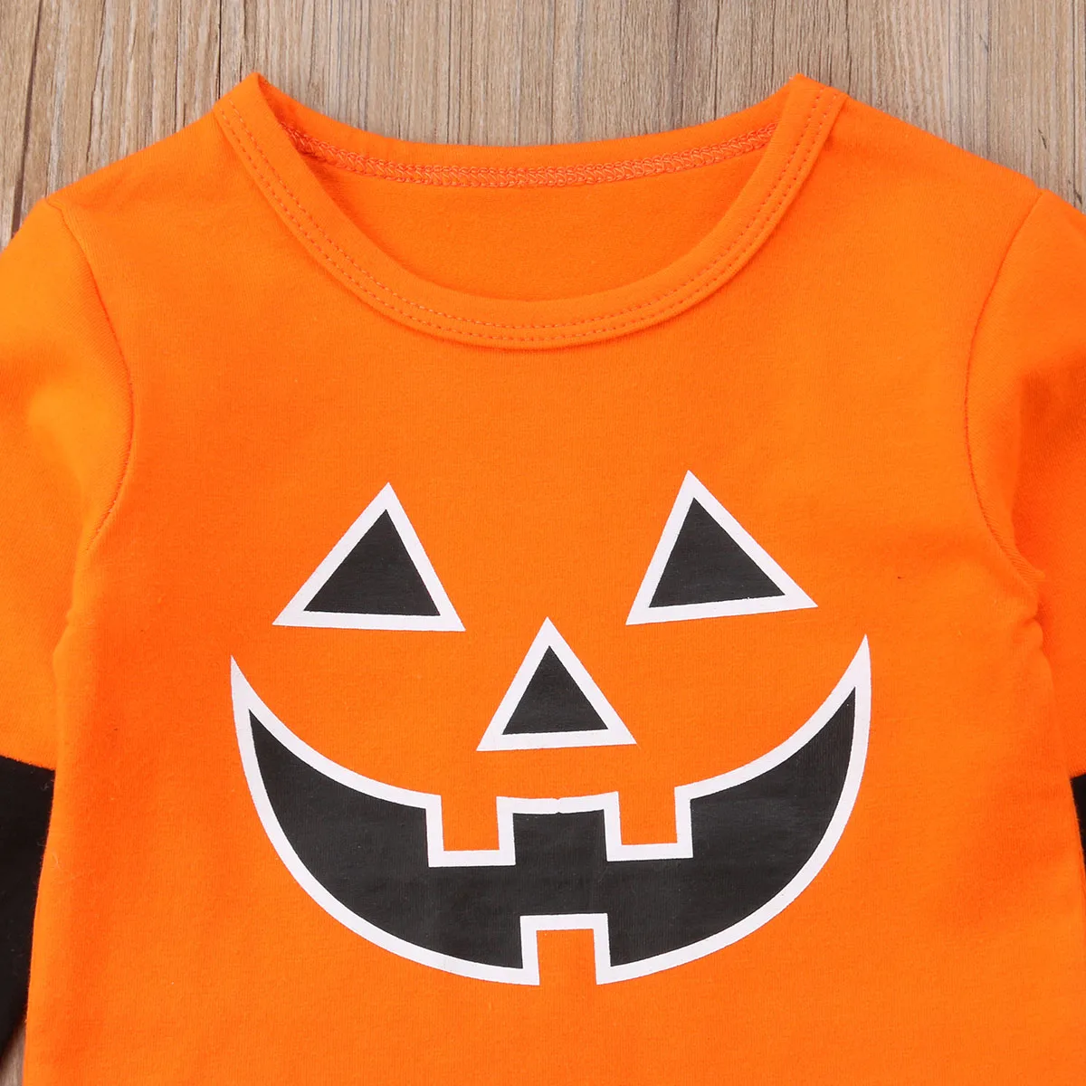 2018 Brand New Toddler Newborn Girls Boy Girl Baby Halloween Pumpkin Long Sleeve Tops Striped Pants 2pcs Outfits Set Clothes | Детская