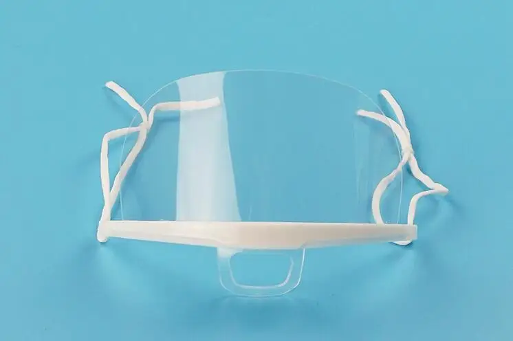 5 шт./лот прозрачная маска стоматологические врачи пластиковая еда гостиница