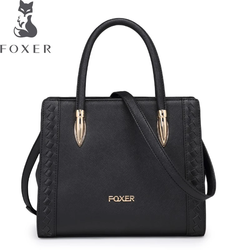 FOXER новые сумочка дамы плечо сумка женская мода простые модные сумки|simple handbags|handbag