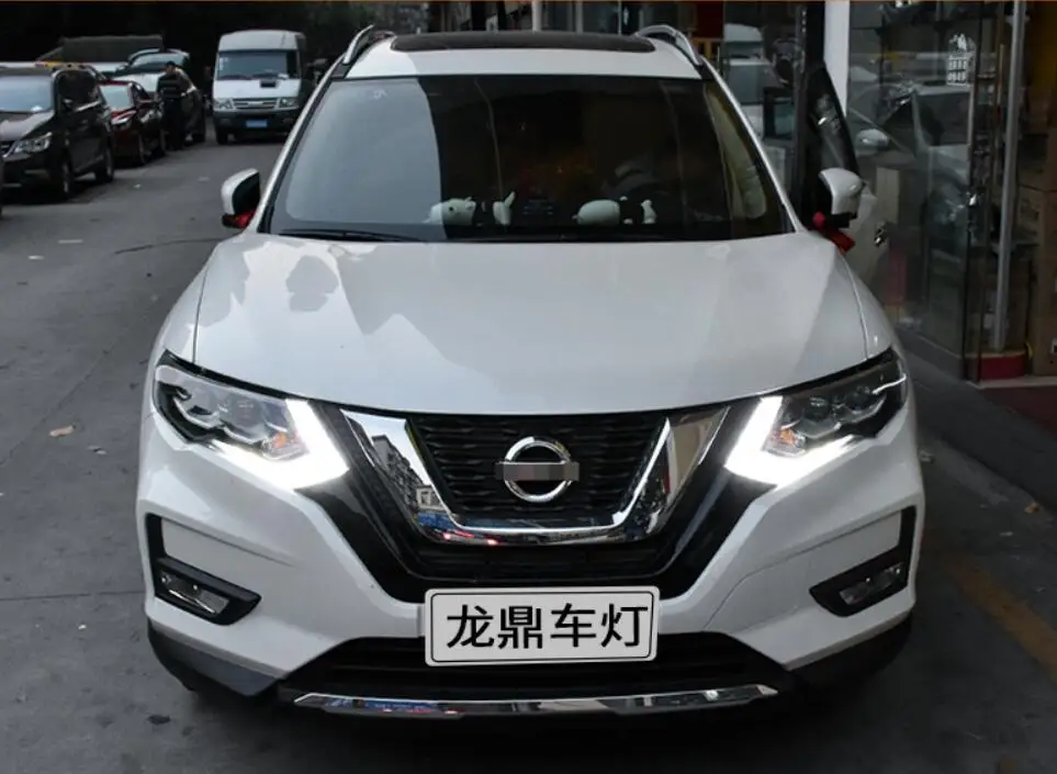 Светодиодный,~, автомобильный Стайлинг, X-Trail фара, Micra, Titan, versa, stantza, sentra, Tsuru, stagea, Rogue; X-Trail фара, Rogue, X Trail