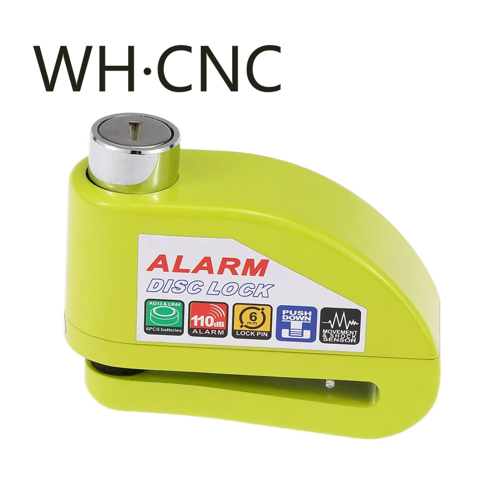 Новый универсальный цинковый сплав мотоцикл сигнализация велосипед блокировки