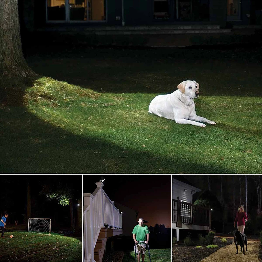 Светодиодный датчик движения на солнечной энергии 2LED супер яркий Солнечный