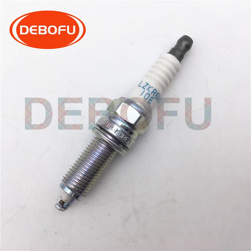 4 шт. 1885510060 LZKR6B10E свечи зажигания для Hyundai Kia Soul 1.6L 09-11 LZKR6B-10E 18855-10060 | Автомобили и