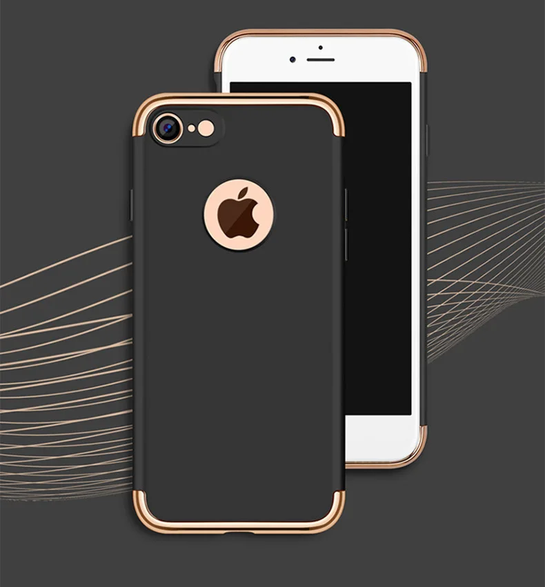 Kainuen я Роскошные копировать ETUI capinha Coque чехол Чехол для Apple iPhone 6 S Plus плюс по Жесткий
