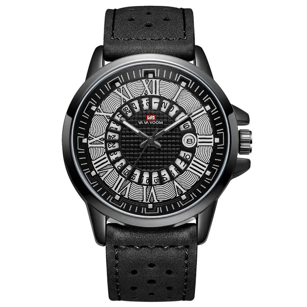 VA-6013H Rolex_watch VA VOOM модные часы мужские повседневные военные спортивные мужские часы Кварцевые аналоговые наручные часы Relogio Masculino - Цвет: VA-6013H