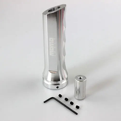 Silver Полностью алюминиевая крышка ручного тормоза, рукоятка, общая шестерня, рукоятка ручного тормоза - Название цвета: Silver
