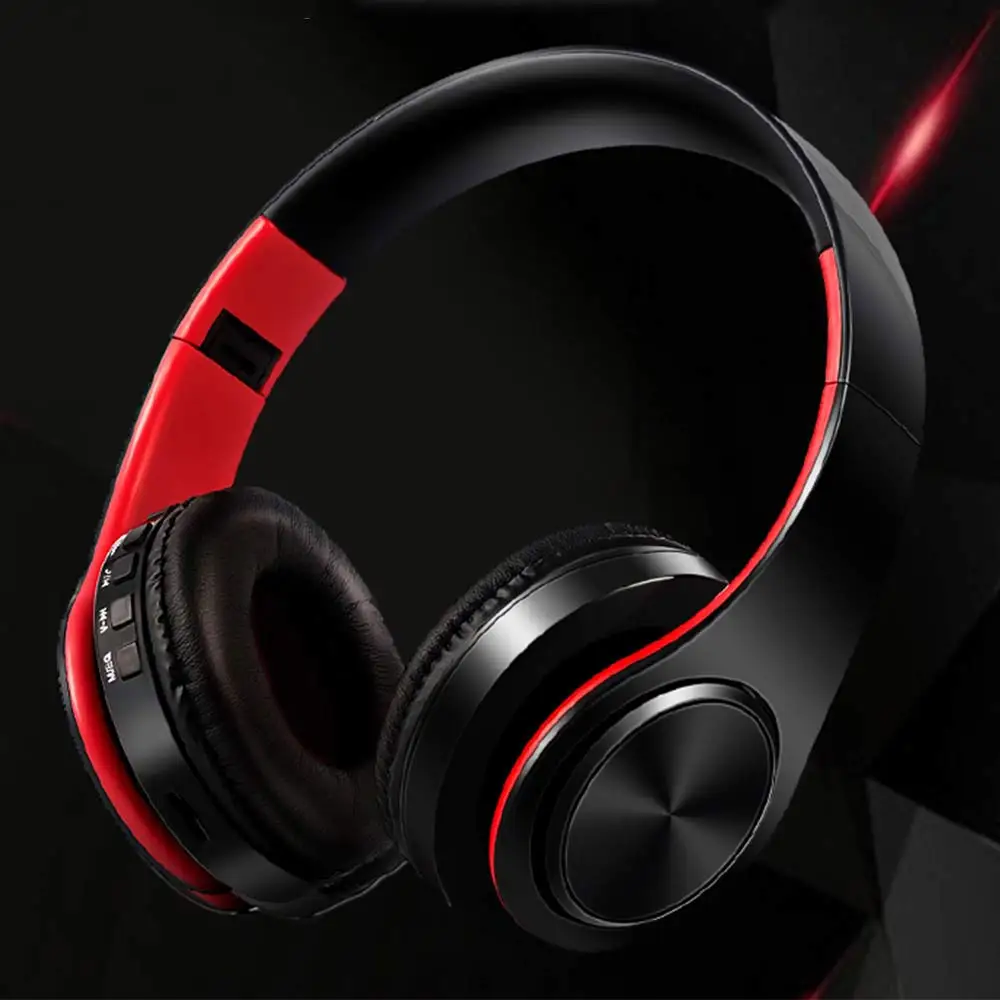Hi Fi стереонаушники bluetooth наушники спортивные капельки дляимузыка поддержкой