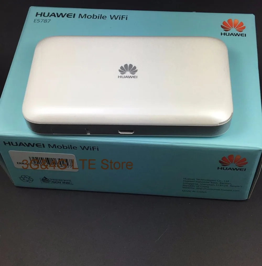 Разблокированный Huawei E5787 LTE Cat6 300 Мбит/с Мобильный Wi Fi точка доступа 3000 мАч