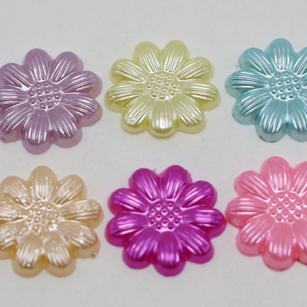Скрапбук с плоской задней поверхностью 200 цветов|sunflower beads|flat backflatback pearl |