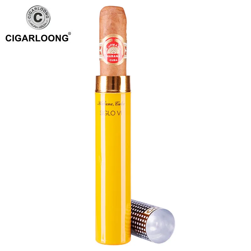 [5 шт.] Бесплатная доставка портативный чехол COHIBA для одной алюминиевой трубки