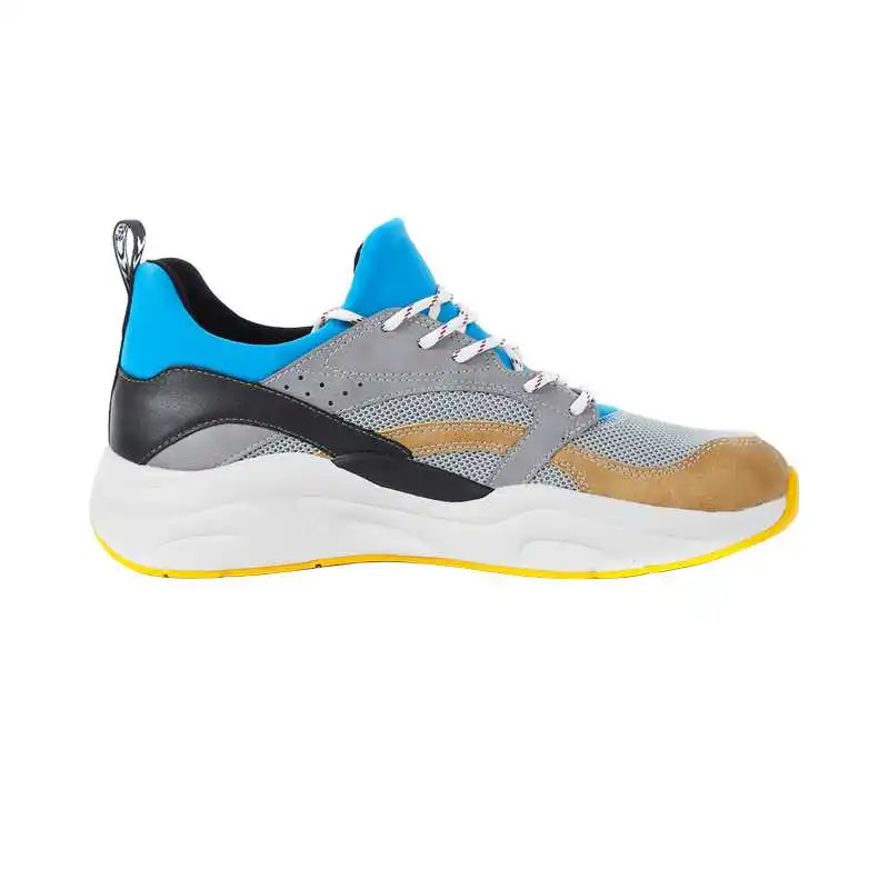men blue Xiaomi Mijia мужские и женские модные кроссовки для бега амортизирующие дышащие удобные кроссовки PK ретро Спортивная обувь для умного дома - Цвет: men blue