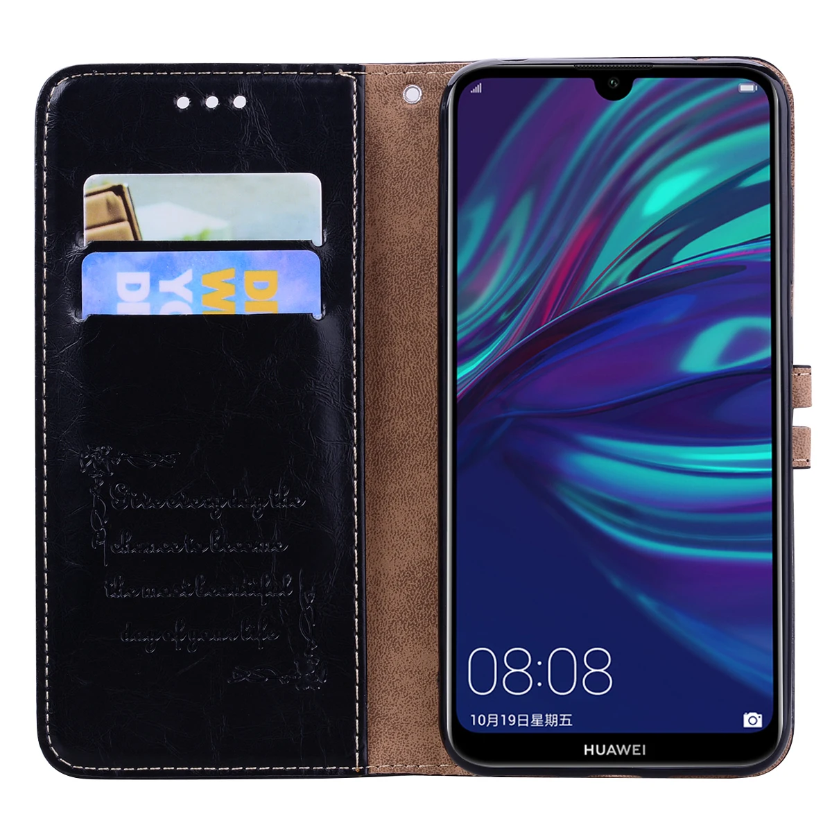 Модная обувь из искусственной кожи чехол бумажник для Huawei Y7 2019/Y7 Prime 2019 Y7Prime