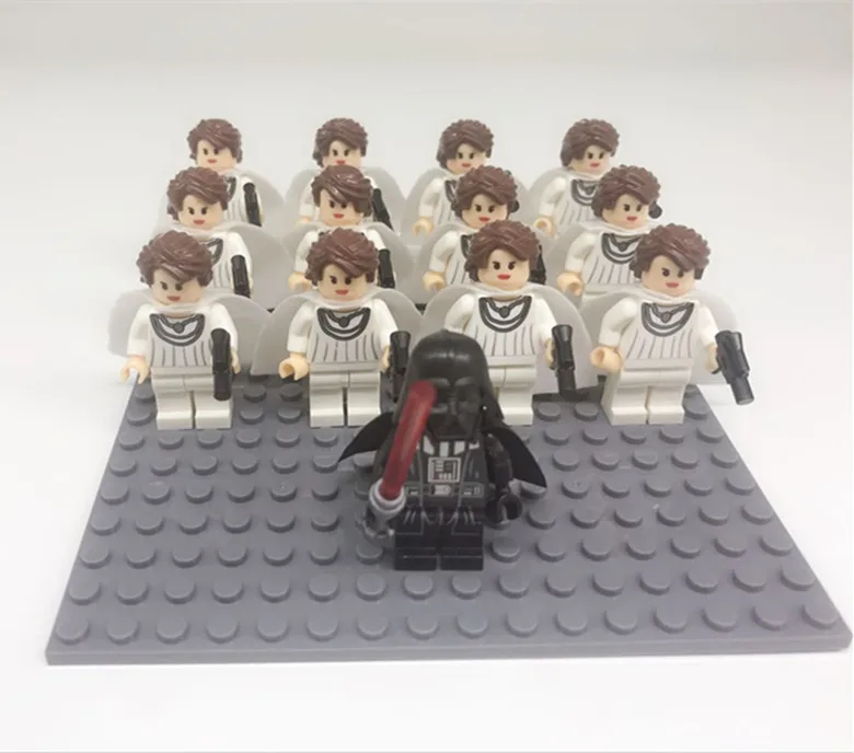 PG633 XH494 12 13 шт./лот Star Wars Rebels Storm Trooper 7668 Shadow clone Trooper Дарт Вейдер игрушка fig совместимый - Цвет: PG633 XH494 12