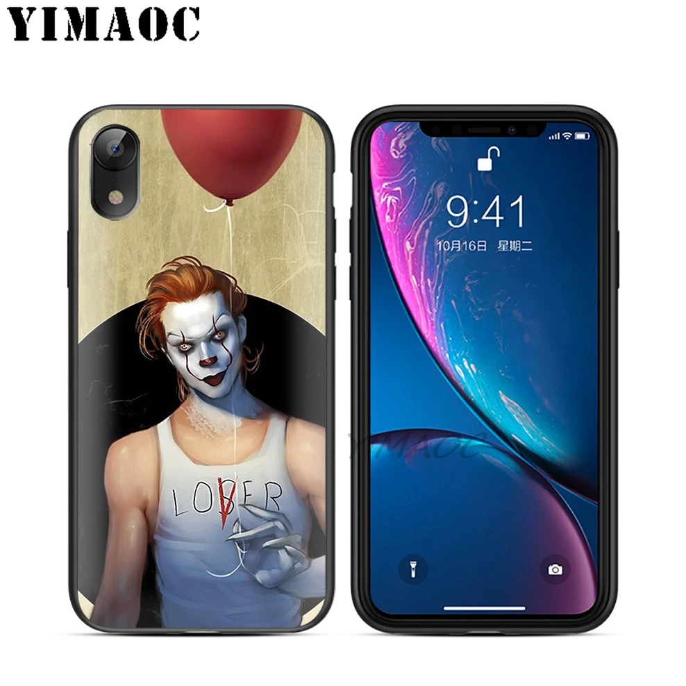 YIMAOC Bill Skarsgard мягкий черный силиконовый чехол из ТПУ для iPhone X или 10 8 7 6 6S Plus 5 5S SE Xr Xs