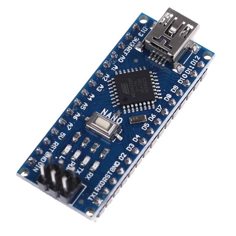 Плата микроконтроллера Mini USB Nano V3.0 Atmega328p CH340G плата с кабелем инструмент детали