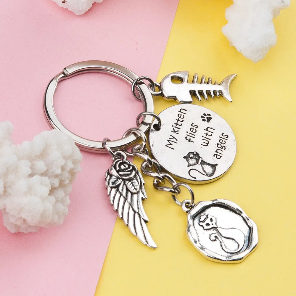 Doreen Box ручная работа брелок для домашних животных рыбы костяного сердца