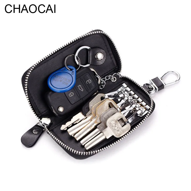 Кошелек для ключей из натуральной кожи мужская сумка в машину