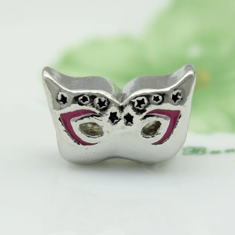 New product Charm Beads Masquerade Fox Mask Lucky Fit Pandora Bracelet | Украшения и аксессуары