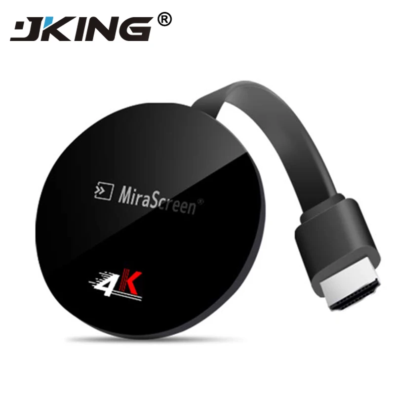 

Mirascreen G7 plus wireless 4K UHD 2.4G H.265 Mirroring Android Miracast Airplay DLNA WiFi Dongle projector accessories tv stick