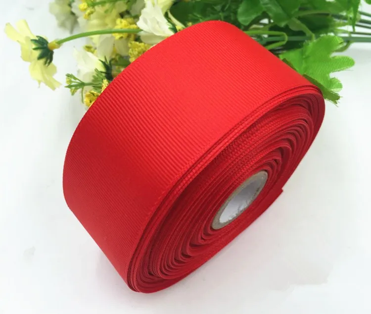 RED Suoja U PICK(5 ярдов/партия) 25 мм декоративная корсажная лента ручной работы DIY аксессуары для головных уборов Свадебная подарочная упаковка - Цвет: RED