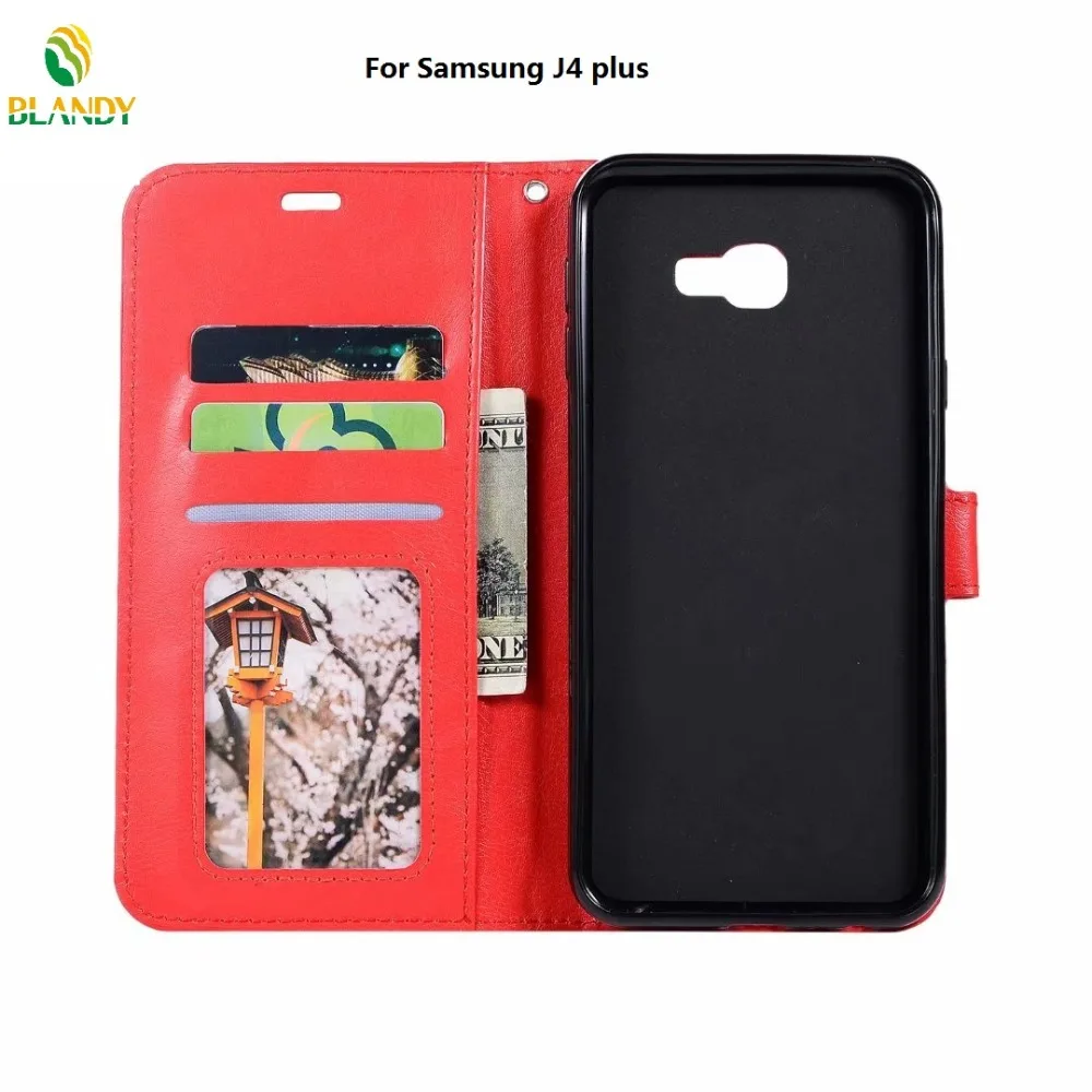 50 шт./лот кожаный чехол-бумажник Crazy Horse для Samsung S10 lite e A8 A9 A7 A6 2018 S9 plus M10 M20 M30 A10 A20 A30 A40