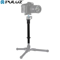 puluz adjustable metal handheld 1438 inch screw tripod mount monopod extension rod stick for dslr slr cameras