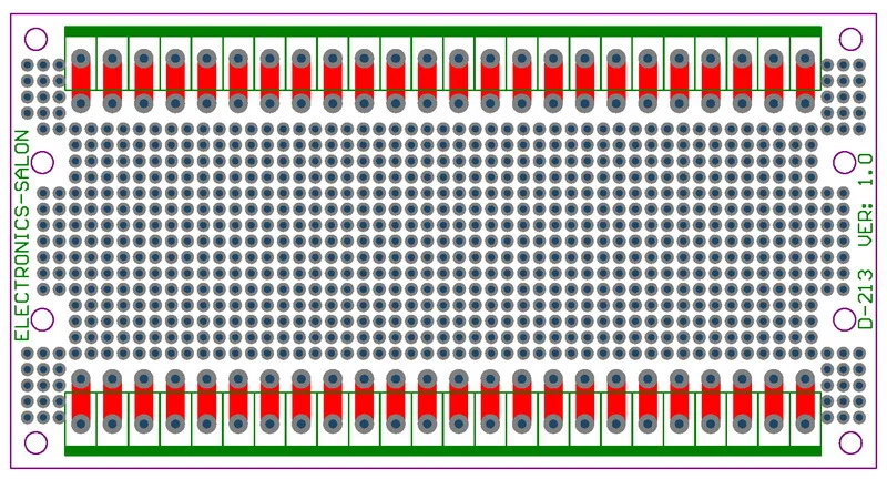Прототип PCB с адаптером DIN рейки 137 4x72 мм для проектов сделай сам|pcb diy|pcb prototypepcb adapter