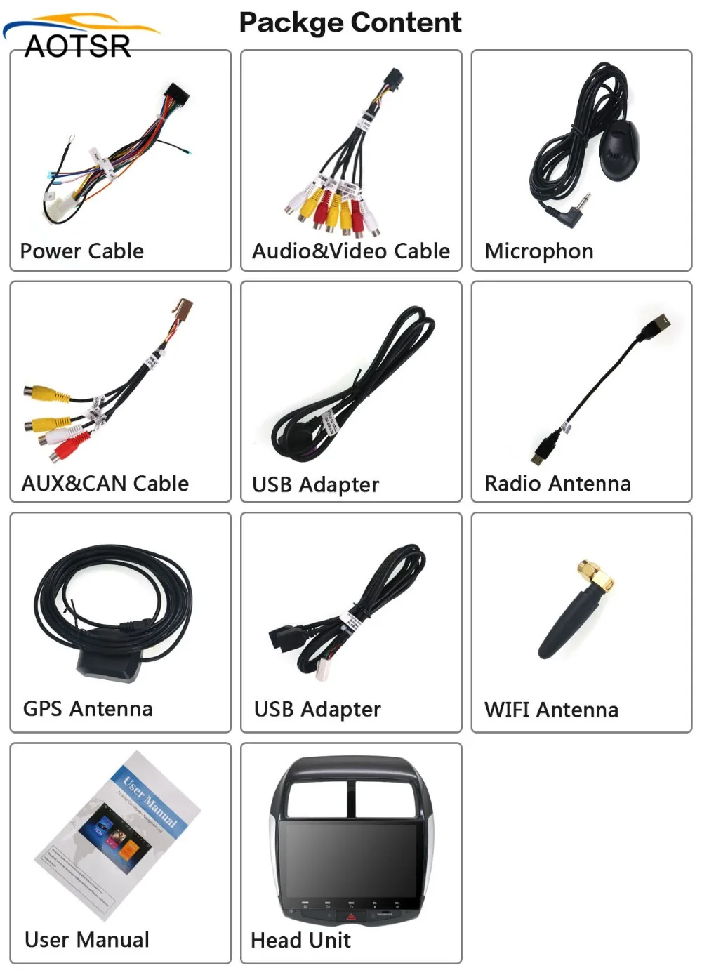 Новейший Android 2010 GPS навигатор для Mitsubishi ASX RVR + Outlander спортивное Авторадио навигация