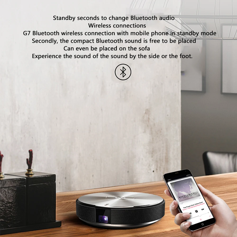 JmGO N7L светодиодный проектор Full HD 1980x1080 домашний кинотеатр 3D 1080P 300 дюймов Bluetooth android проектор wifi проектор DLP проектор