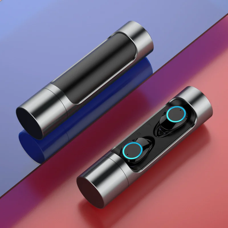 Беспроводные наушники с глубокими басами Bluetooth 5 0 водонепроницаемые зарядным
