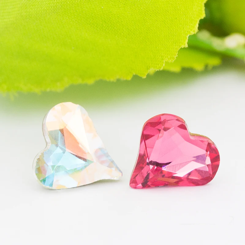 Фото K9 Glass Crafts Швейные Кристаллы Стразы Sweet в форме сердца, фотоэлемент, аксессуар №5