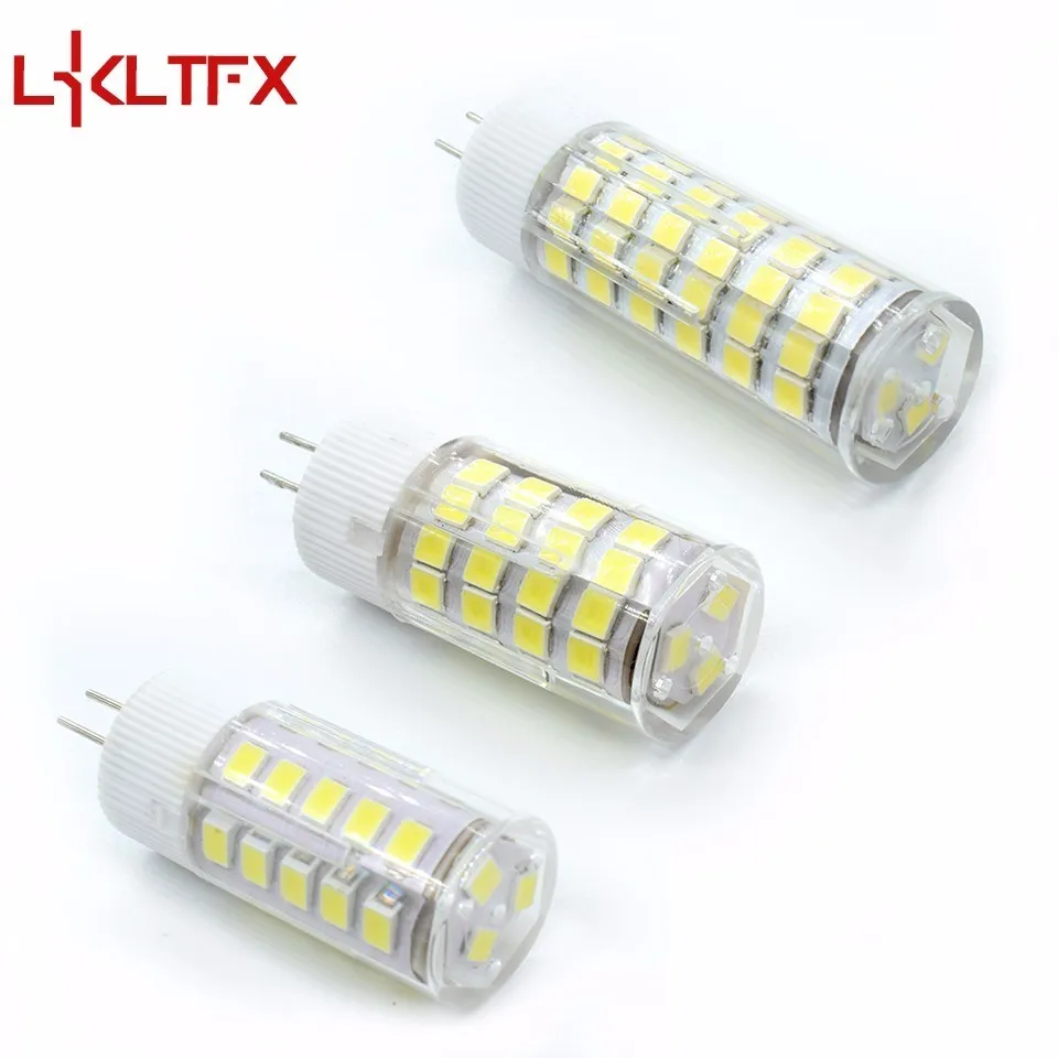 1PCS Energy Saving 220V lights Ceramic Lamp bulb Replace Fluorescent SMD G9 2508 33 51 75 LEDs lampada lamparas luminaria|g9 2835|led lampadalamp |