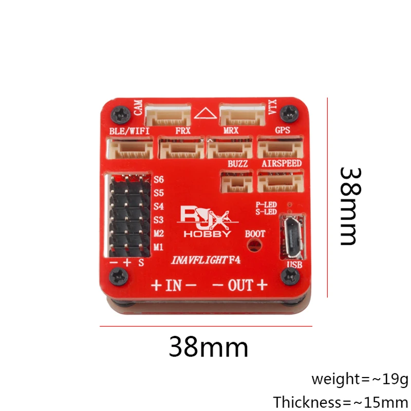 Контроллер полета INAV F4 FC MCU STM радиоуправляемая модель самолета DIY|Детали и