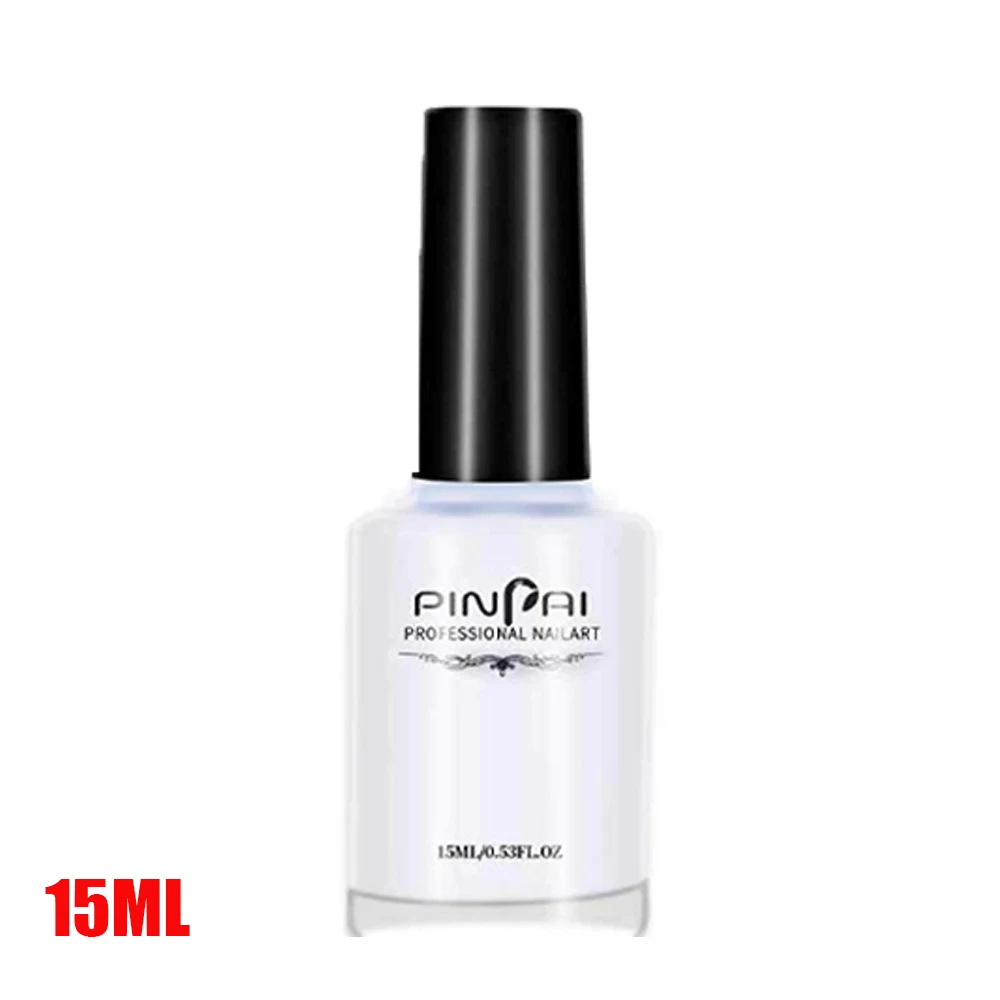 15ml white 2 Colors Spill Proof Stick Polish Glue Anti Overflow Nail Glue Gel Varnish Primer Nails Glue Gel Protect Cuticle Manicure Tool - Цвет: 15ml white