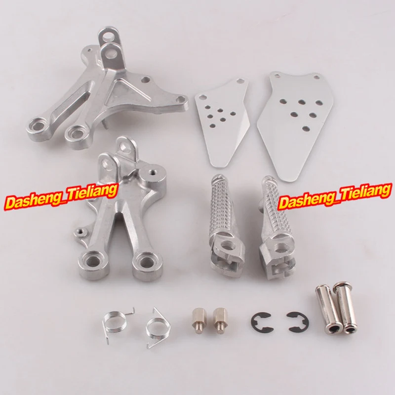 

Передние Подножки из алюминиевого сплава, подножки, кронштейны для Kawasaki 04-05 NINJA ZX10R, аксессуары для запасных частей мотоцикла
