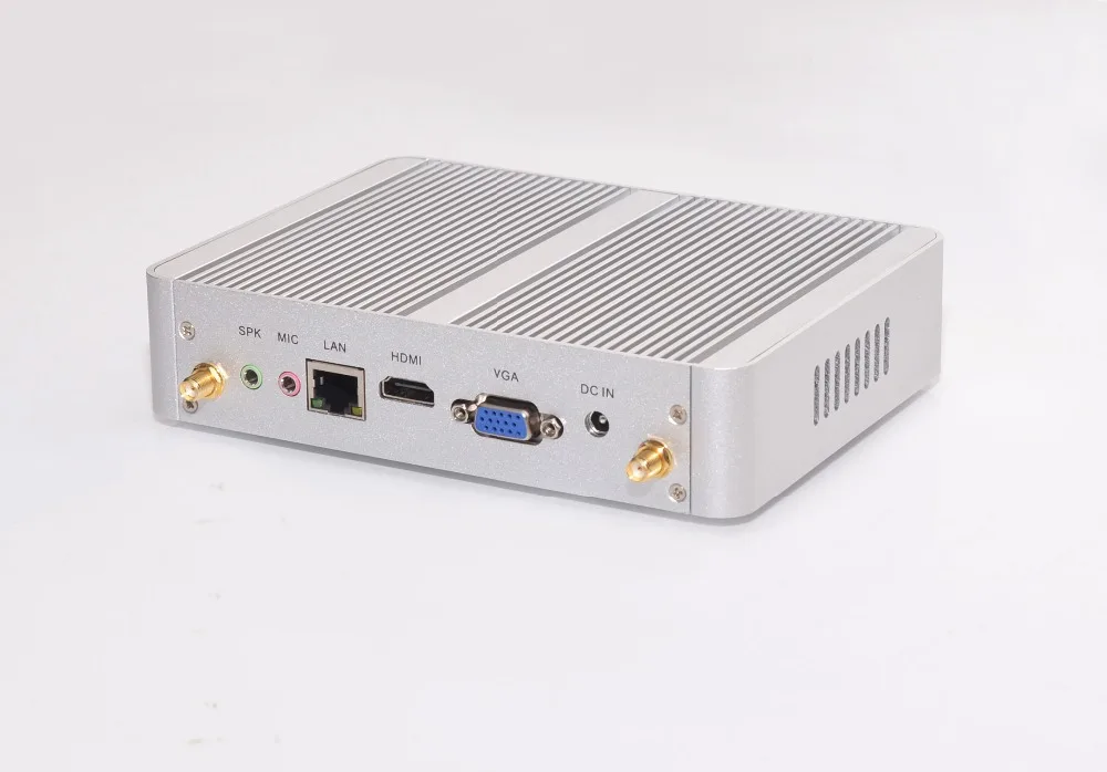 Мини ПК без вентилятора процессор EGlobal Windows 10 Intel Nuc Barebone Celeron N3150 VGA HDMI Wi Fi Linux неттоп