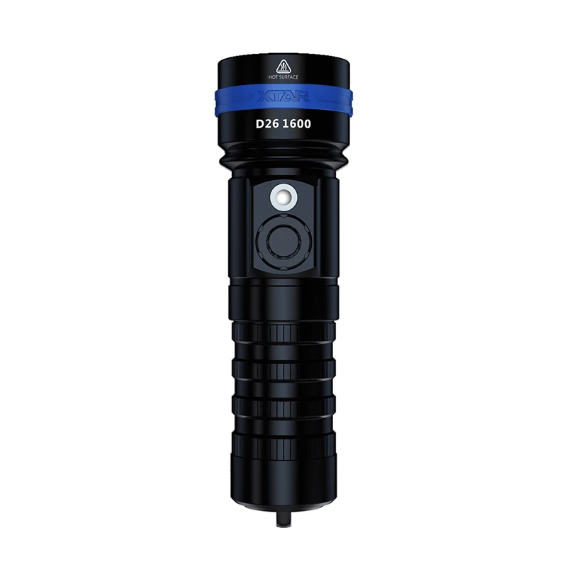 XTAR D26 1600 фонарик для дайвинга CREE XHP35-HI D4 1600 люмен луч расстоянии 432 м магнитный переключатель torch 100 м глубина погружения