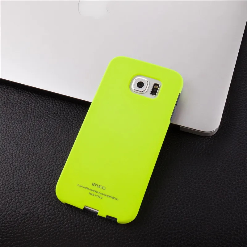 Fundas For Samsung S6 Case Silicon Tpu Plastic 3 In 1 Material Cover Galaxy S 6 Full Protector Touch Screen Coque Phone Bag 5.1&quot |