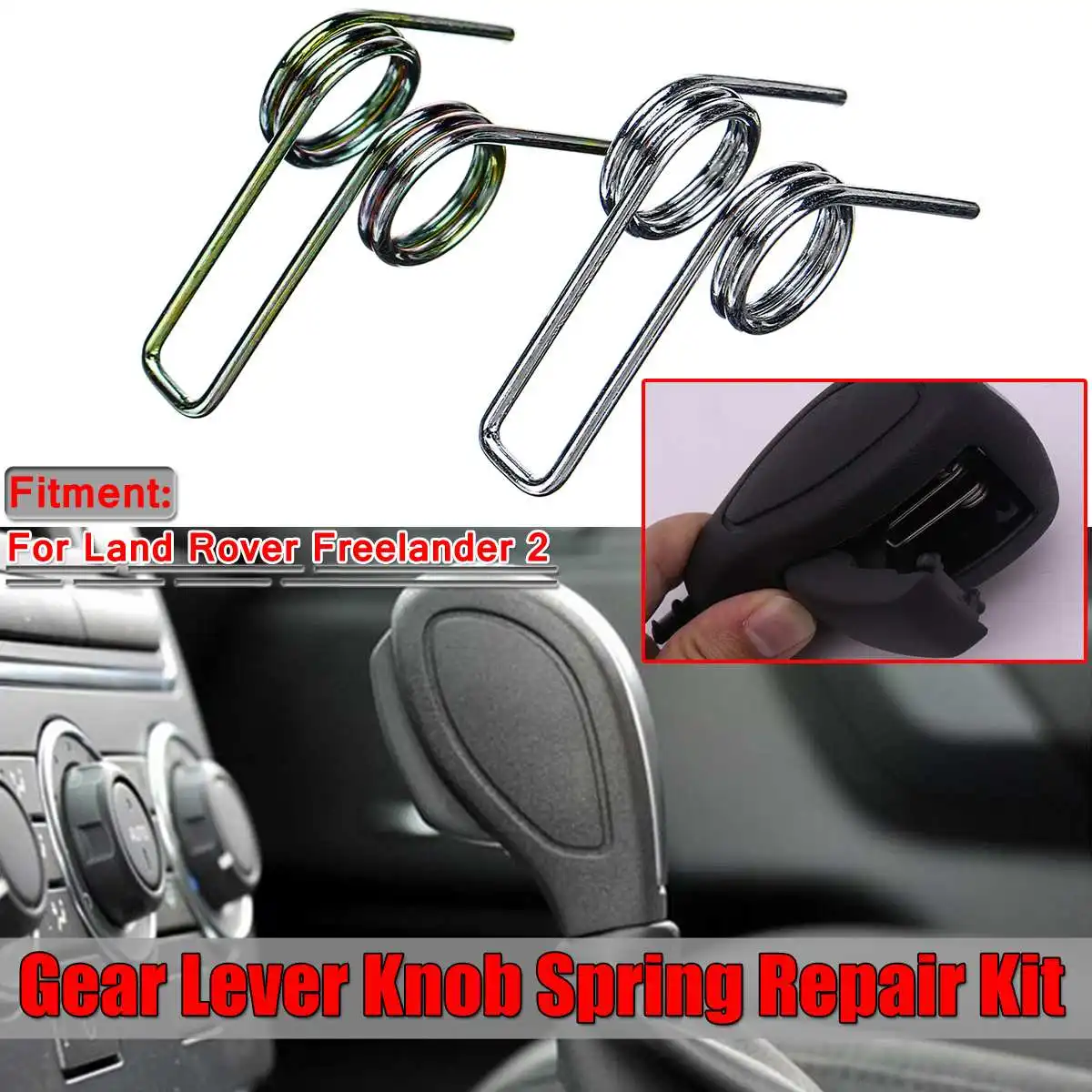 

Auto Car Gear Box Handle Automatic Gear Lever Knob Spring Repair Kit For Land Rover Freelander 2 LR052792 LR038636