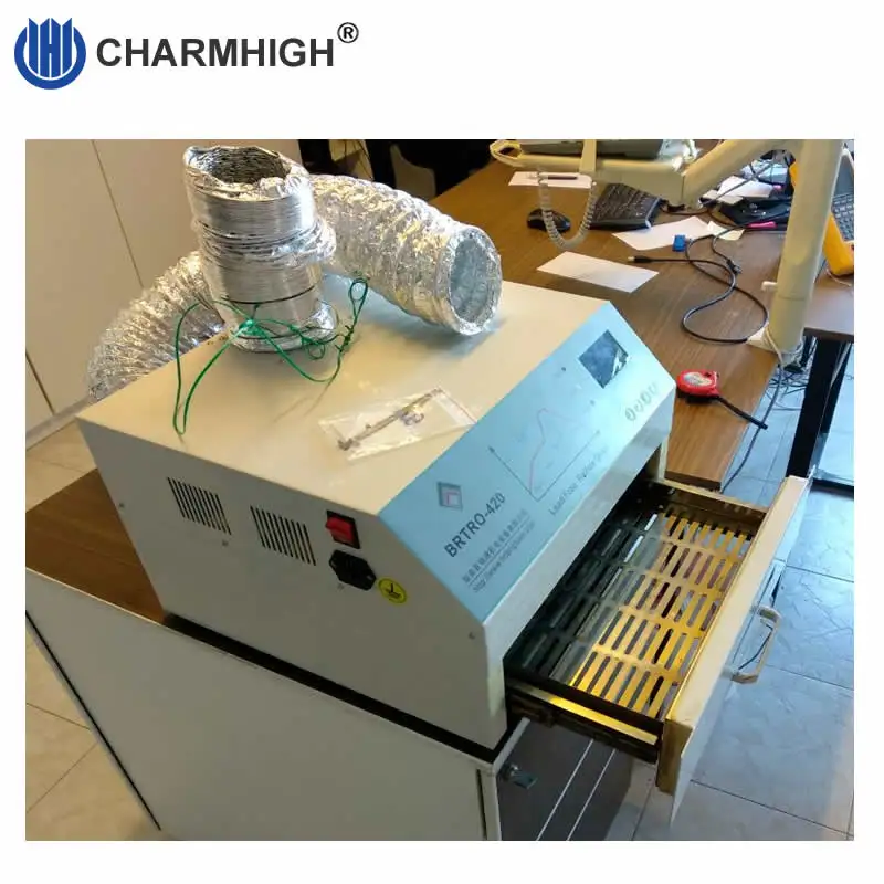 CHMRO 420 печь для плавки горячий воздух + инфракрасный 2500w 300*300 мм BGA SMD SMT пайки