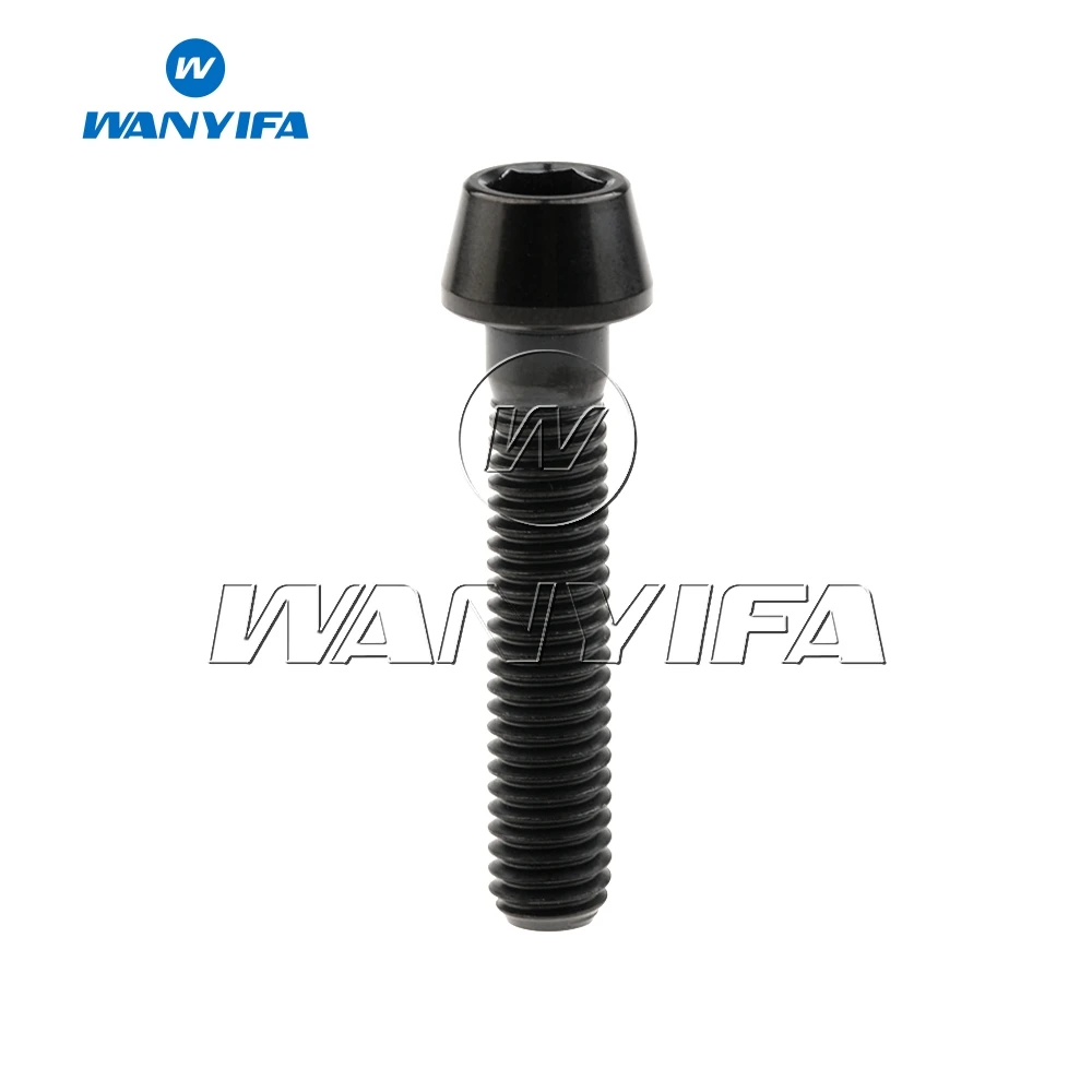Титановый болт Wanyifa M5x 9 16 18 20 25 30 35 40 45 50 55 60 мм шестигранный ключ с конической