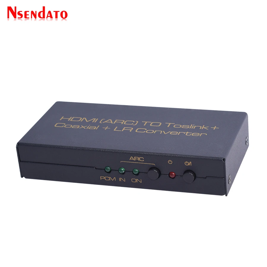 HDMI оптический цифровой коаксиальный аналоговый аудио адаптер ARC Toslink L/R конвертер