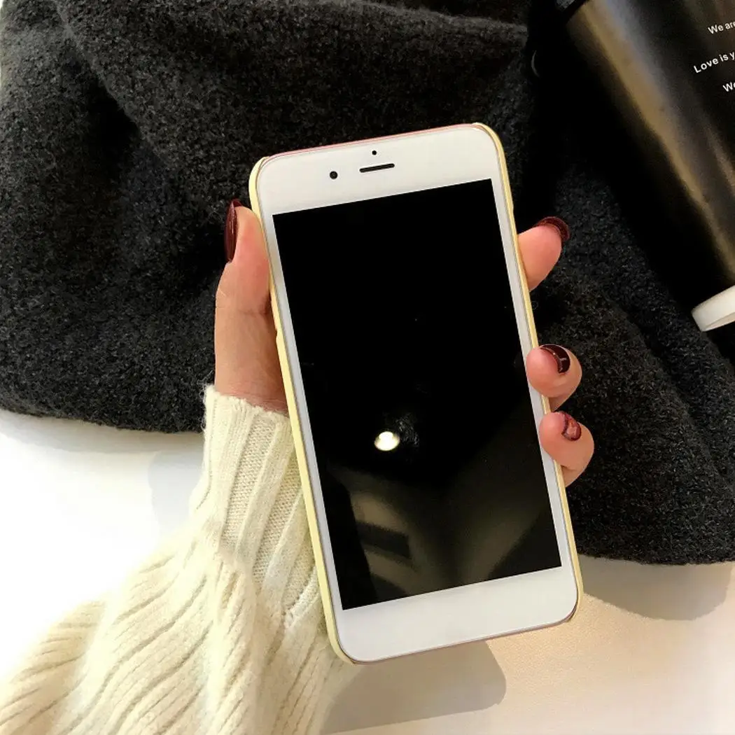 Letter Pattern Soft Mobile Phone Case Back Easy to install and take off. Cover For iPhone Anywhere You Need |