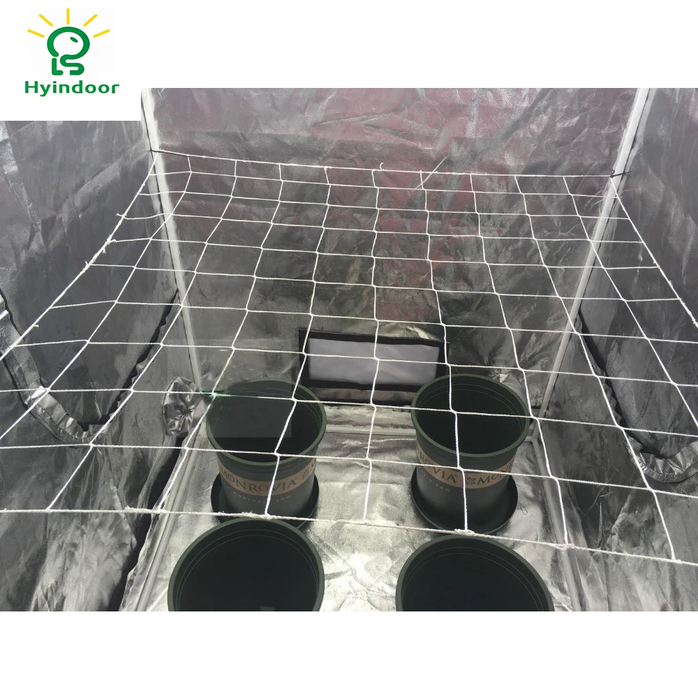 Hyindoor садовая палатка полиэстер сверхмощный садовый сад с 6 &quotквадратной мягкой