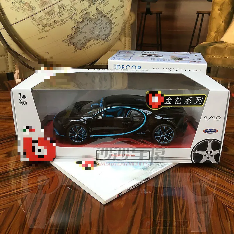 1/18 Bugatti рекордная модель специальная цена литье под давлением металлический Настольный дисплей Коллекция игрушек для детей